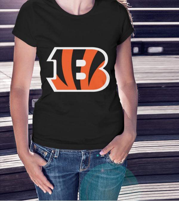 Cincinnati Bengals Striped B T-Shirt