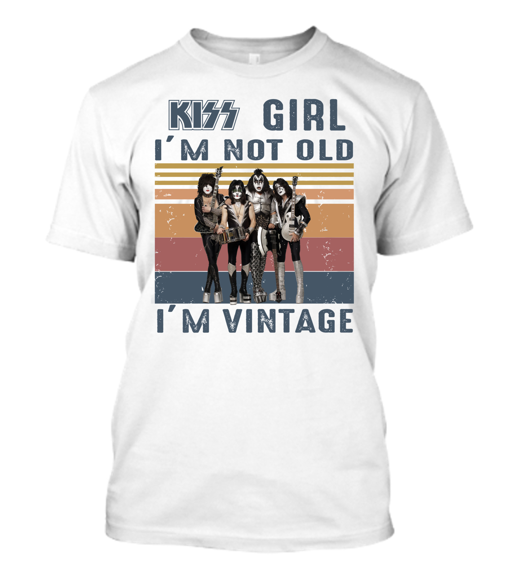 Kiss Girl I'm Not Old I'm Vintage T-Shirt