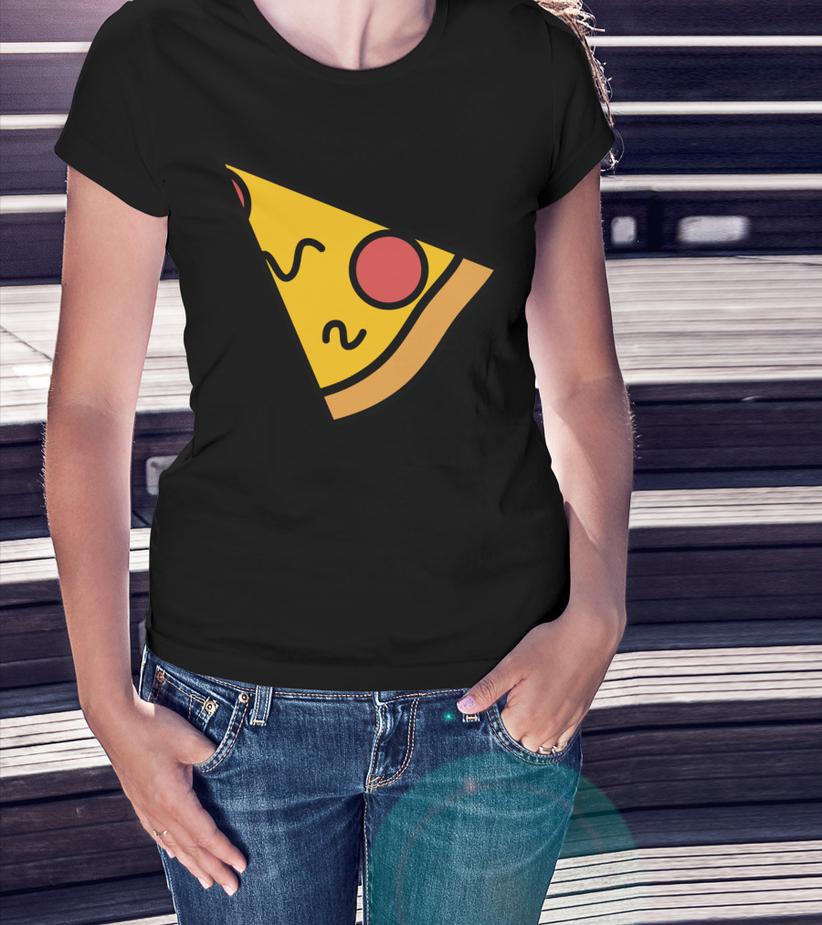 Little One Pepperoni Pizza Slice T-Shirt