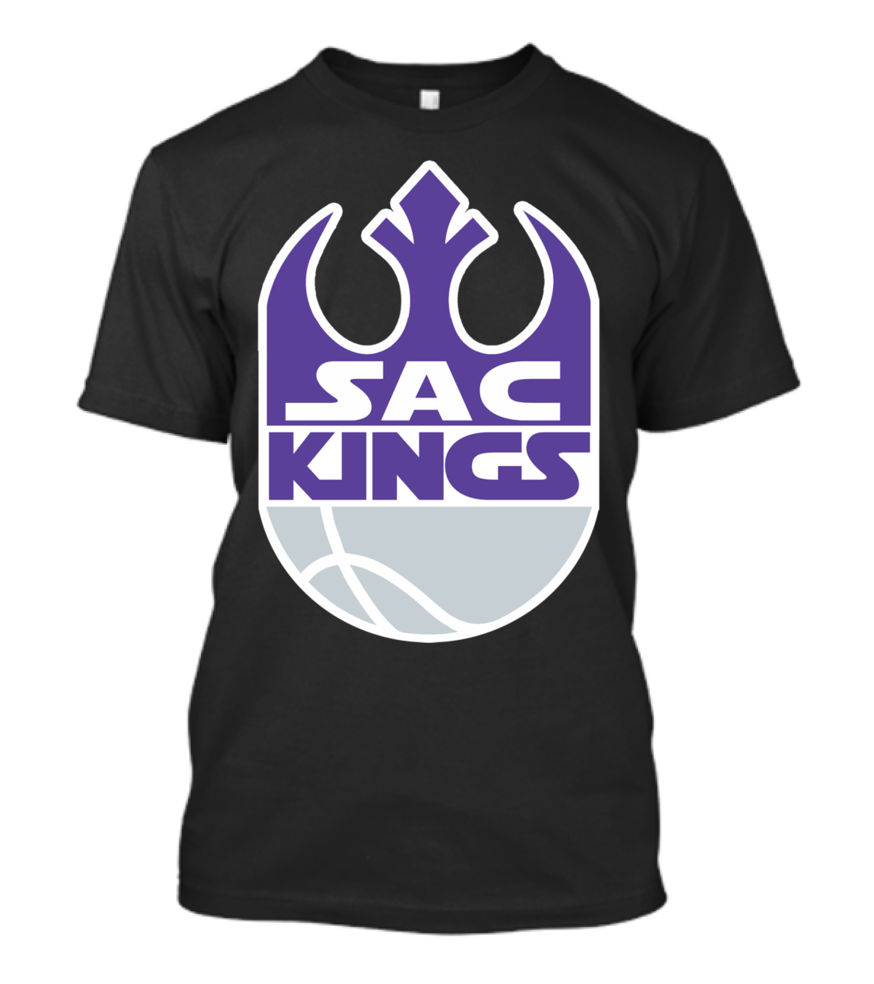 Sac Kings Capital City Rebels Basketball T-Shirt