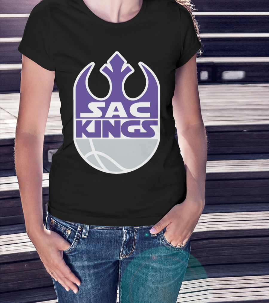 Sac Kings Capital City Rebels Basketball T-Shirt