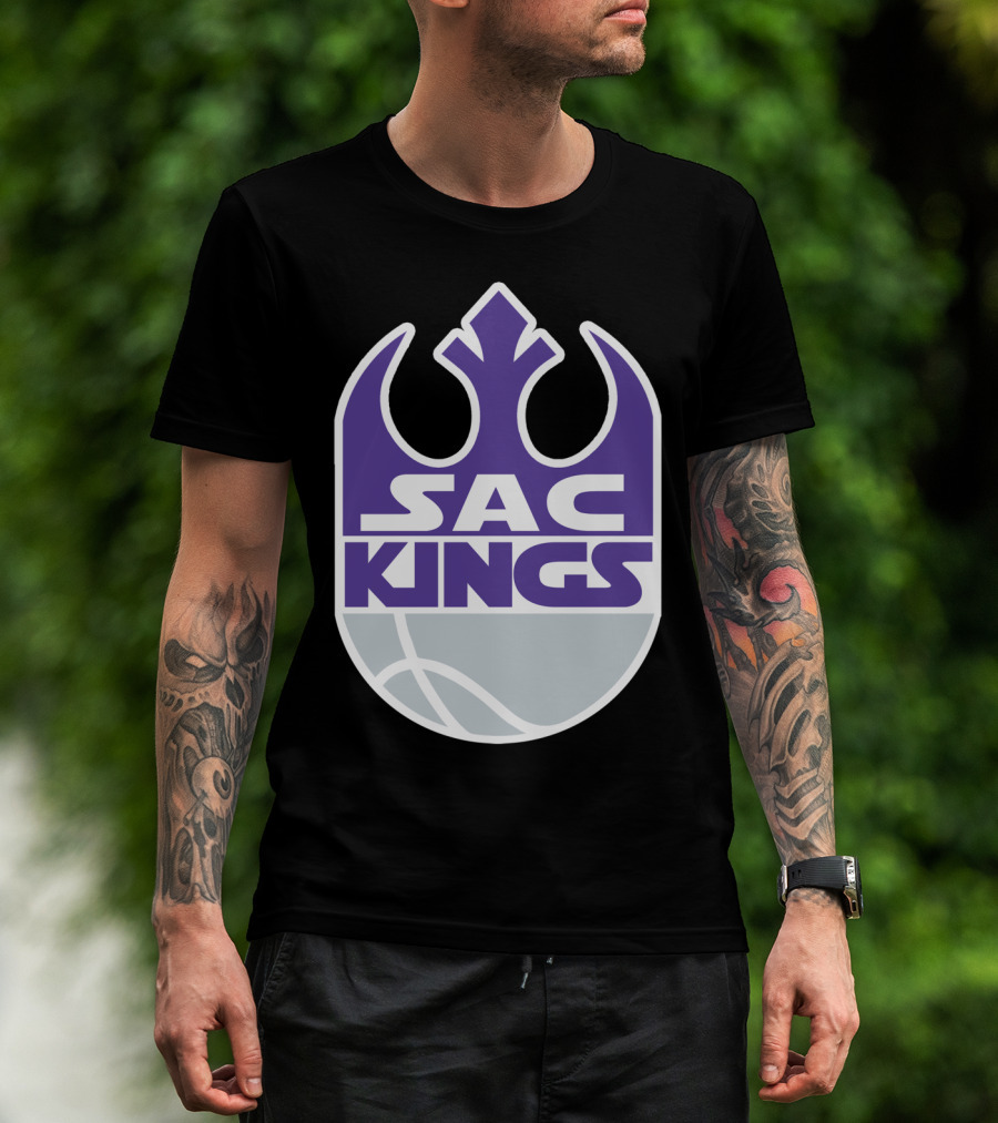 Sac Kings Capital City Rebels Basketball T-Shirt