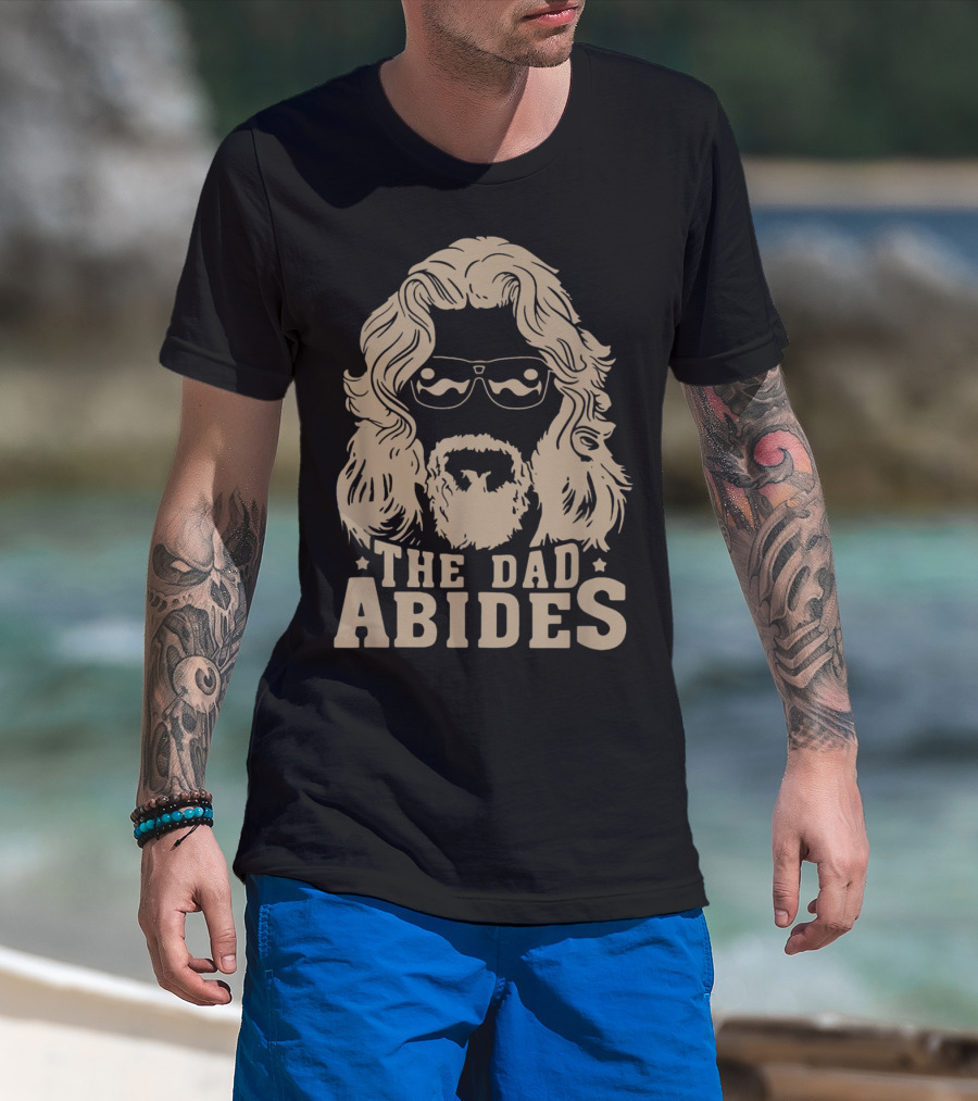 The Dad Abides Big Lebowski T-Shirt