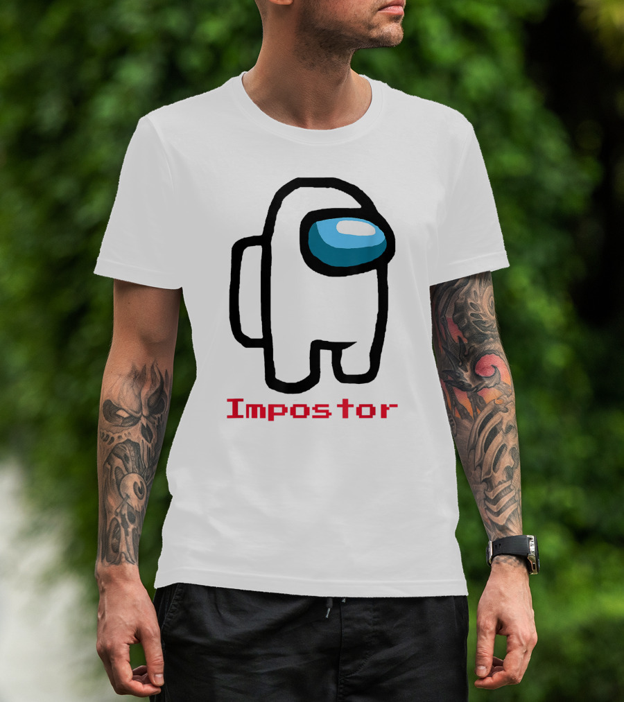 Impostor Among Us Game Crewmate Sus Gamer T-Shirt