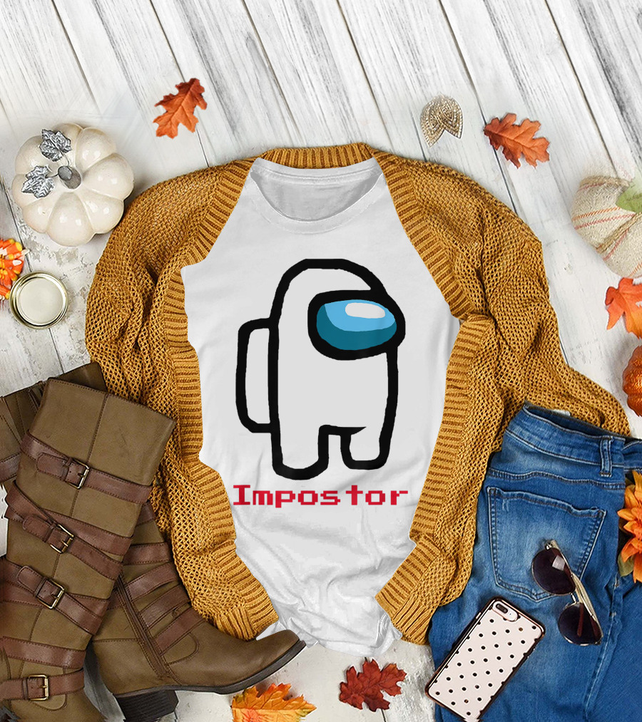 Impostor Among Us Game Crewmate Sus Gamer T-Shirt