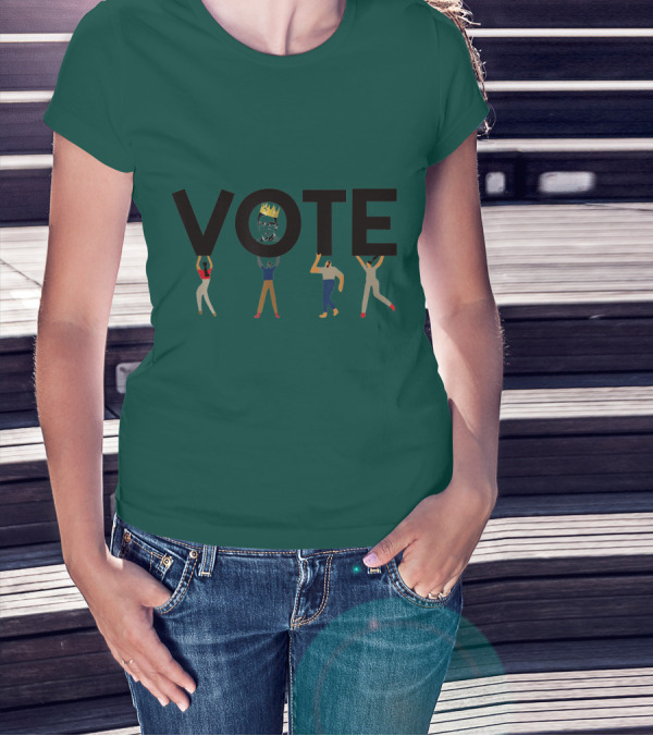 Vote Crown Carry Kings Pop T-Shirt
