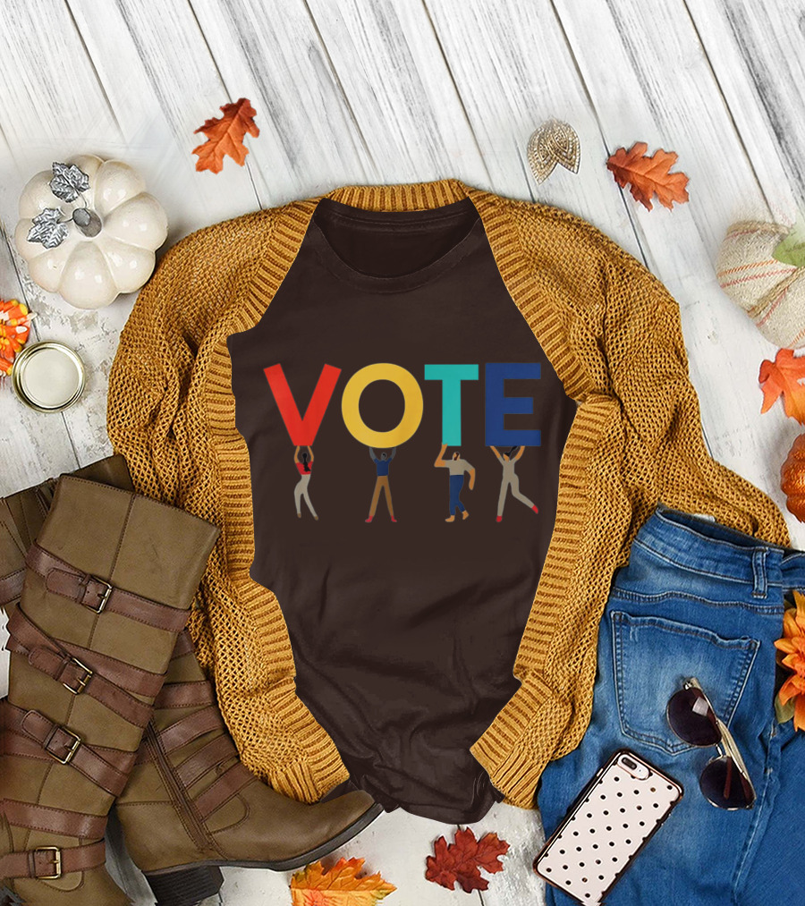 VOTE Patriotic United Colors Representation T-Shirt