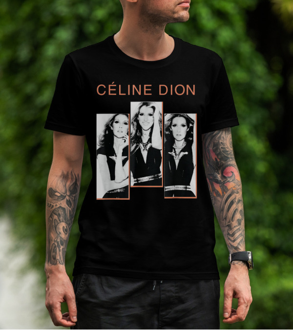 Céline Dion My Heart Sans Attendre Go On T-Shirt