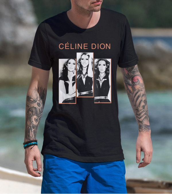 Céline Dion My Heart Sans Attendre Go On T-Shirt