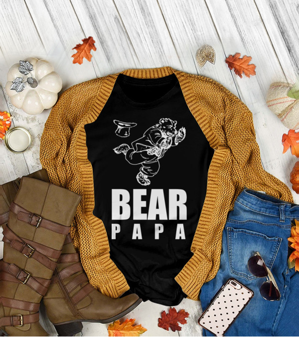 Bear Papa Creative Awesome Fabulous Anthropomorphic Dancing Bear T-Shirt