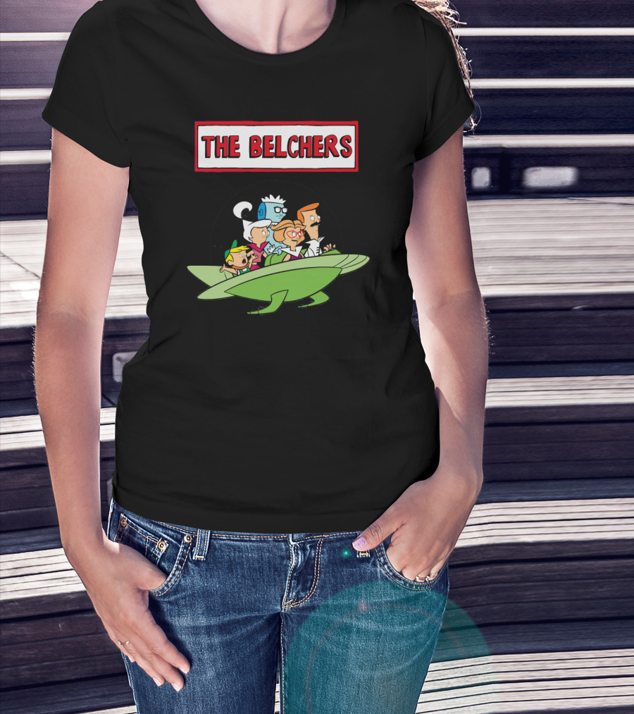 The Belchers Jetsons Parody Featuring Bob Belcher Family Crossover T-Shirt