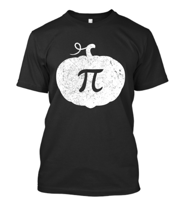 Pi Day Funny Pumpkin Pie Math Humor Nerd T-Shirt