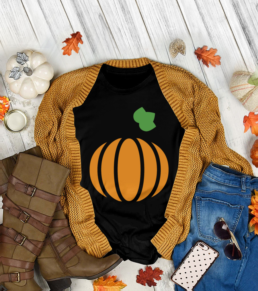 Pumpkin Lover Cute Funny Food T-Shirt