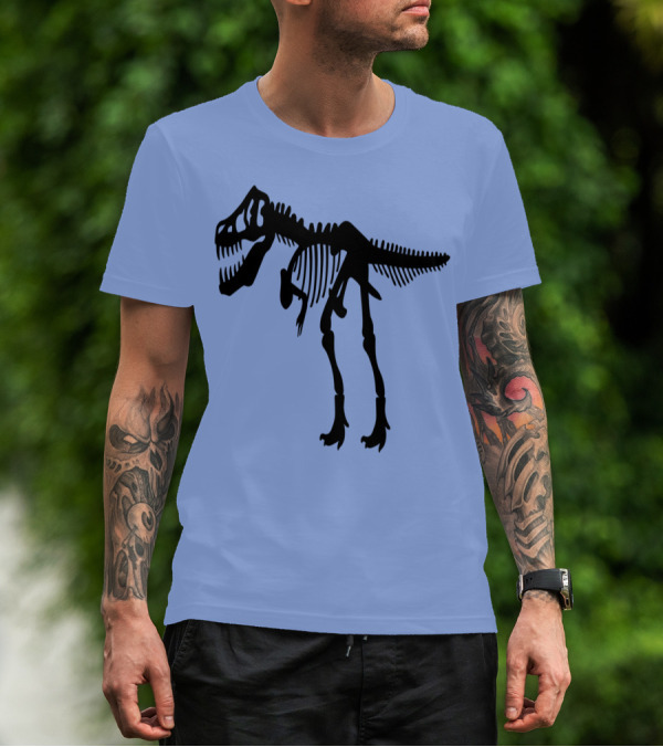 Tyrannosaurus Rex T.Rex Dinosaur Skeleton T-Shirt
