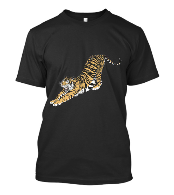 Lazy Tiger Fierce Stretch Iconic Wildlife T-Shirt