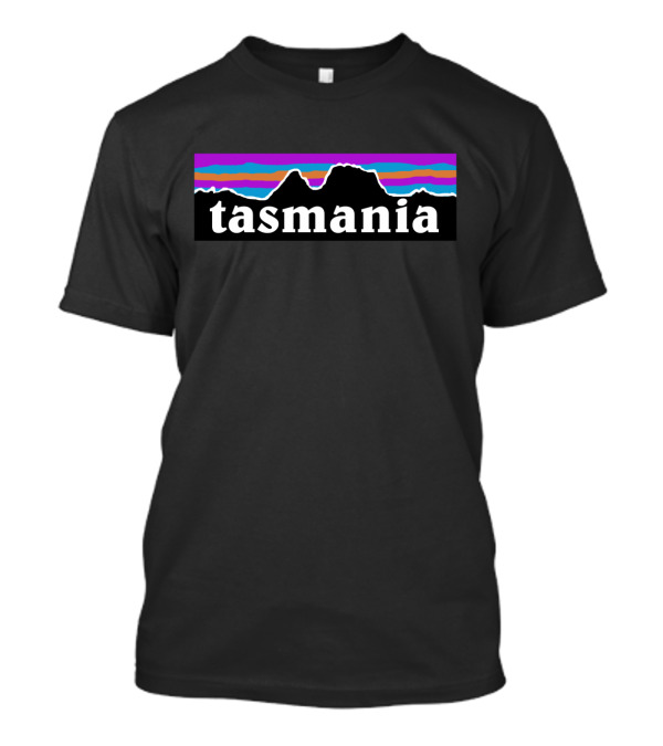 Tasmania Colorful Mountain T-Shirt