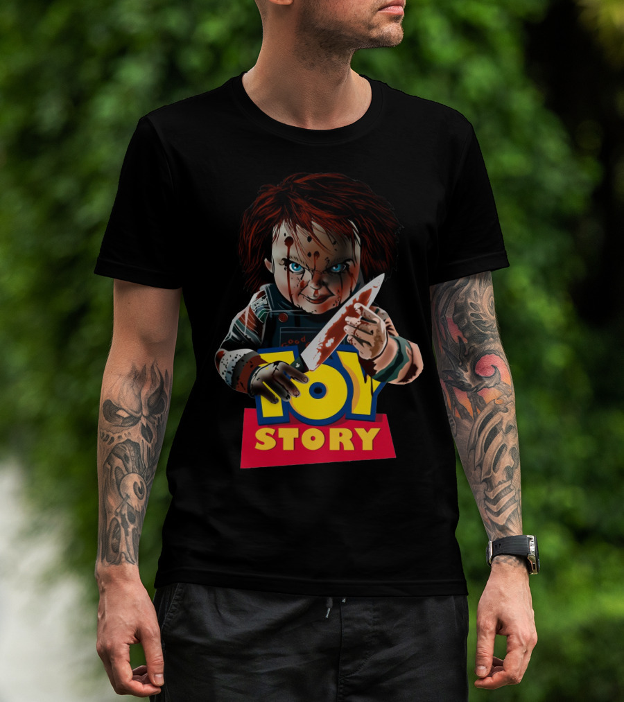 Chucky Toy Story Horror Mashup T-Shirt