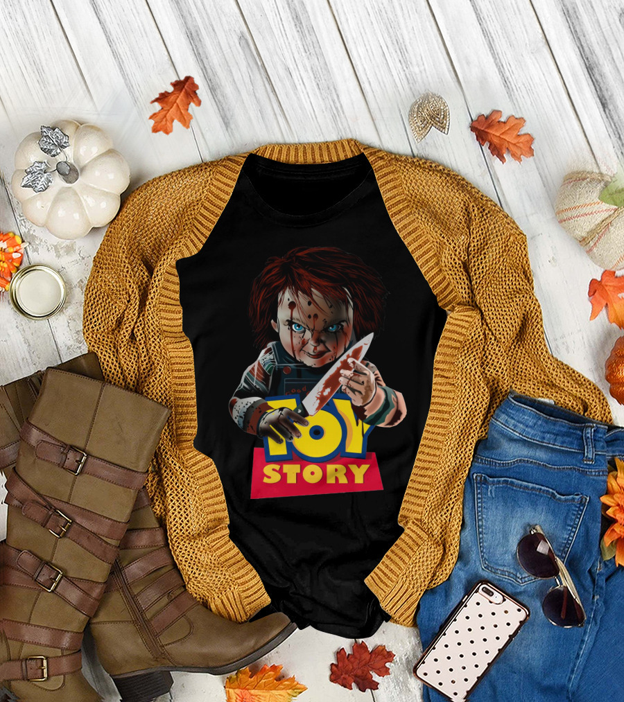 Chucky Toy Story Horror Mashup T-Shirt