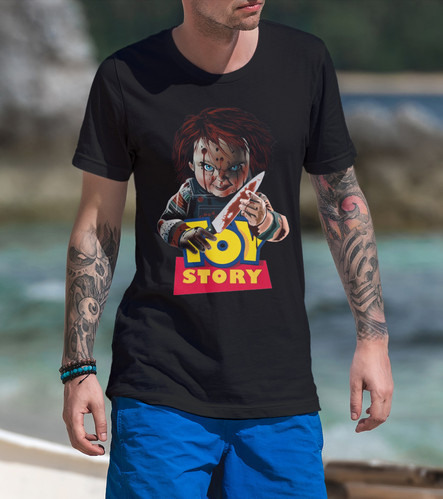 Chucky Toy Story Horror Mashup T-Shirt
