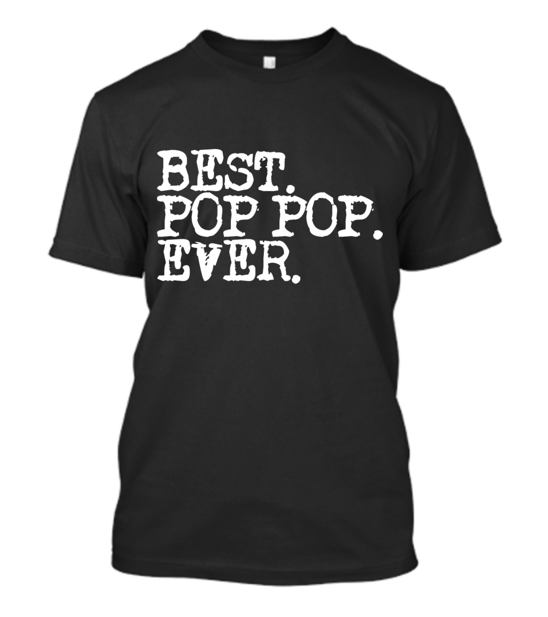Best Pop Pop Ever Grandpa Papa Threadrock Men's Gift T-Shirt