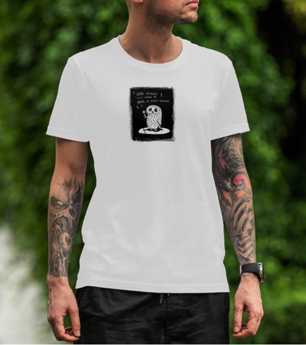 OWL BY MYSELF DON'T WANNA BE OWL BY MYSELF ANYMORE T-Shirt