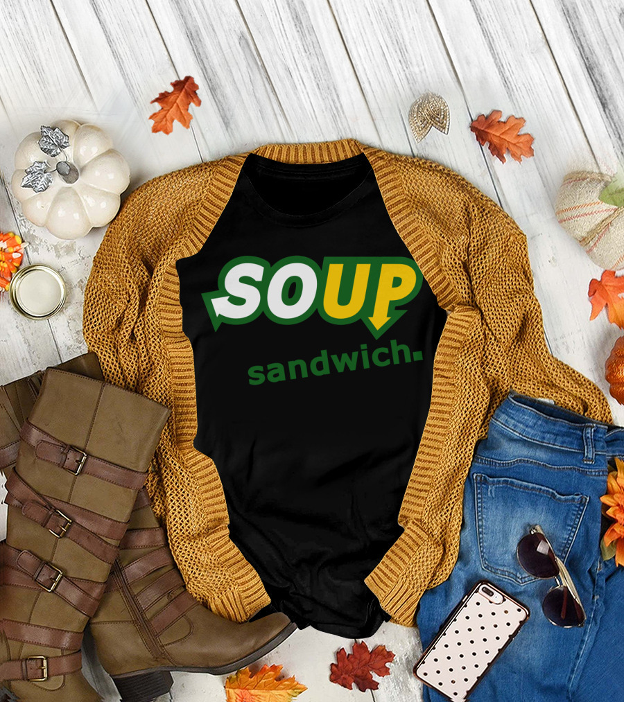 Subway Style Parody SOUP Sandwich T-Shirt