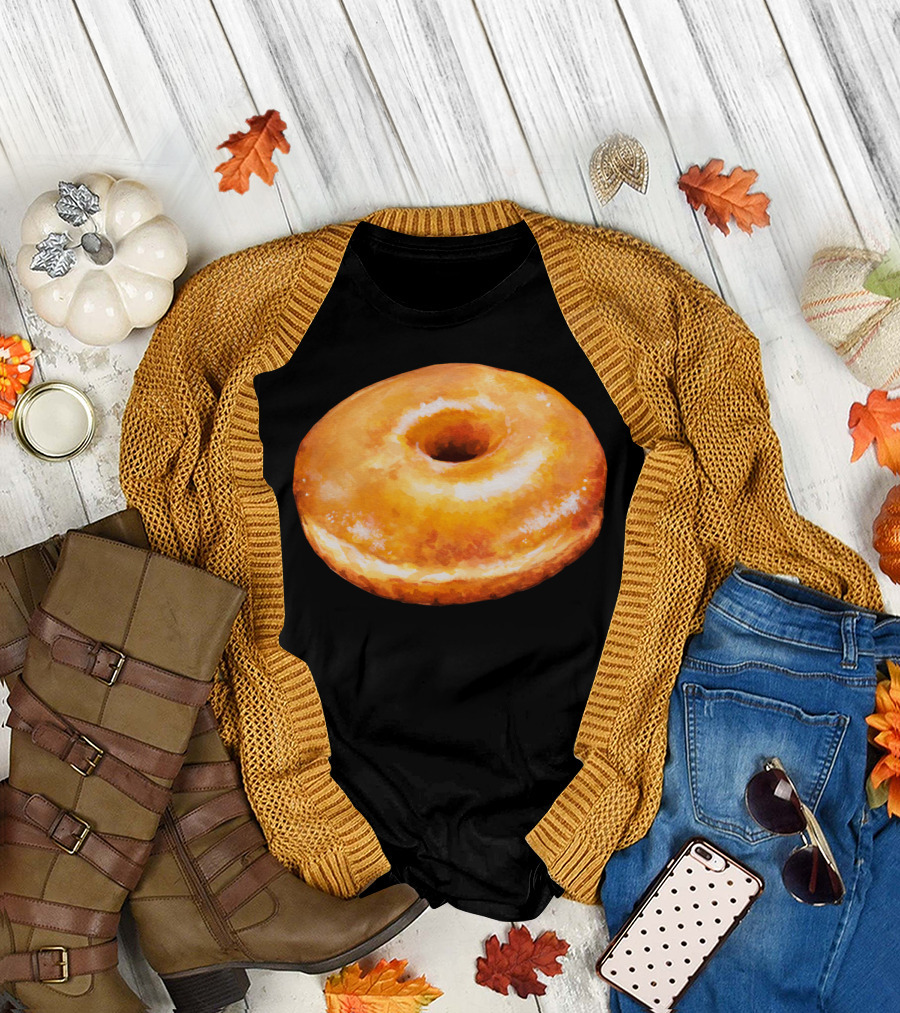 Glazed Donut Watercolor T-Shirt