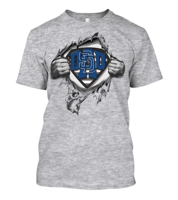 SUPERDAD D SD San Diego Padres Hero Shield T-Shirt