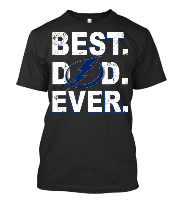 Best Dad Ever Tampa Bay Lightning T-Shirt