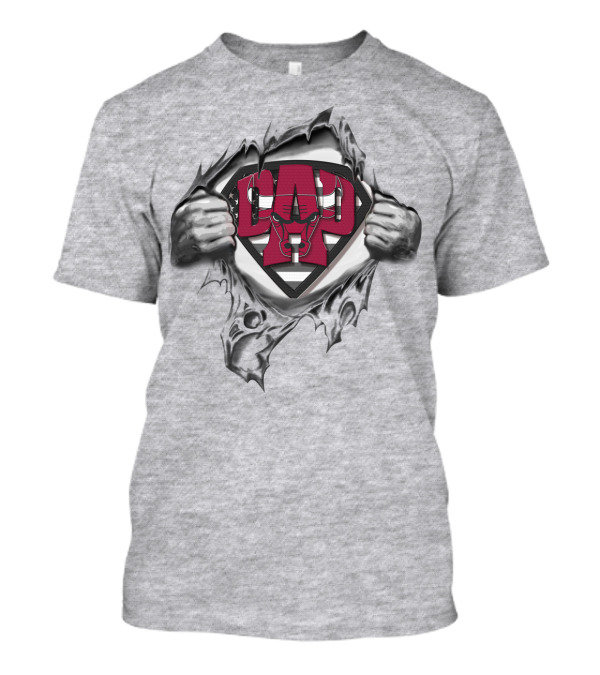 SUPERDAD DAD Chicago Bulls Superman T-Shirt