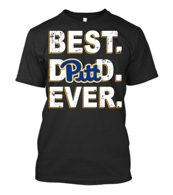 Best Dad Ever Pitt Panthers T-Shirt