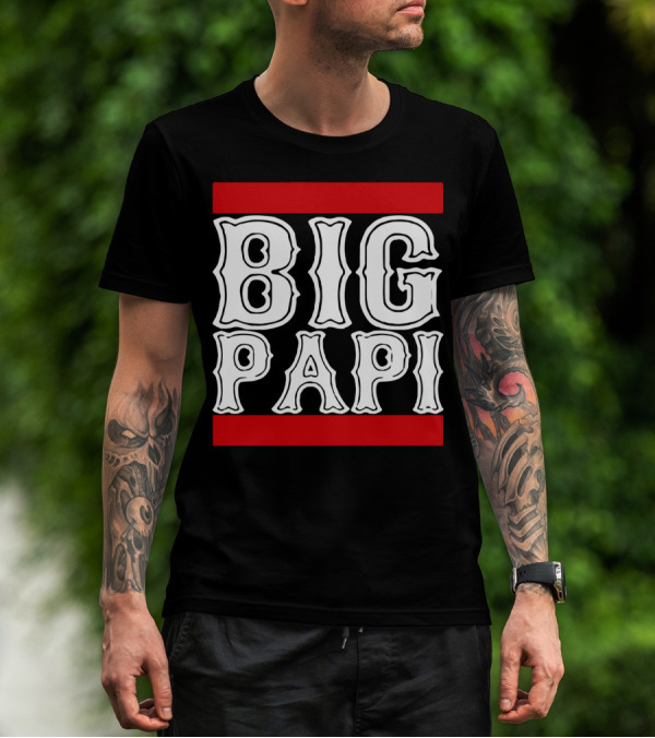 Big Papi David Ortiz Boston Red Sox World Series MVP Legend T-Shirt