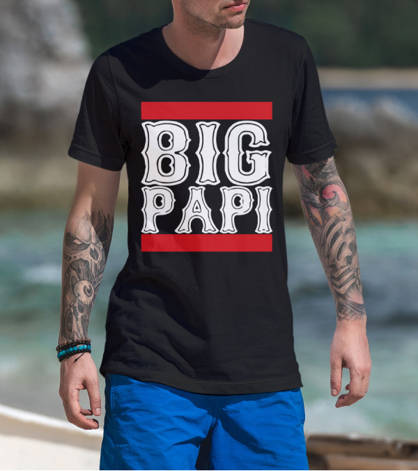 Big Papi David Ortiz Boston Red Sox World Series MVP Legend T-Shirt