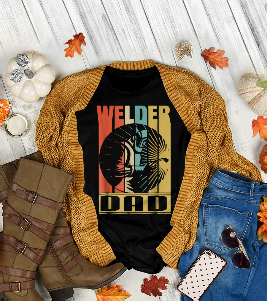 Welder Dad Classic Vintage Retro Welder T-Shirt