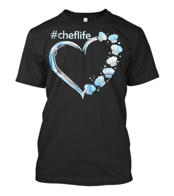 ChefLife Heart Culinary Gangs Chef Hats T-Shirt