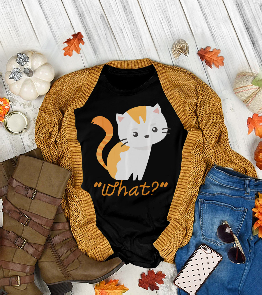 What Moody Bad Temper Cute Kitten T-Shirt