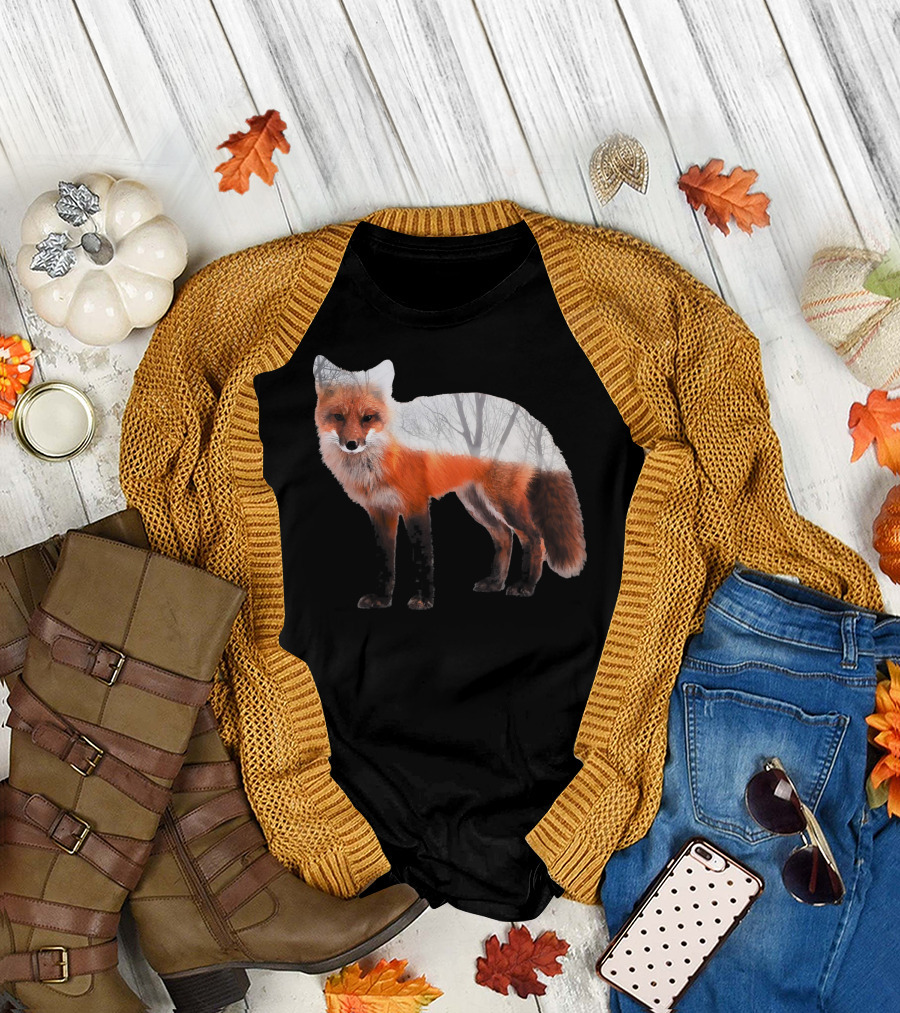 Wild Nature Fox Forest T-Shirt