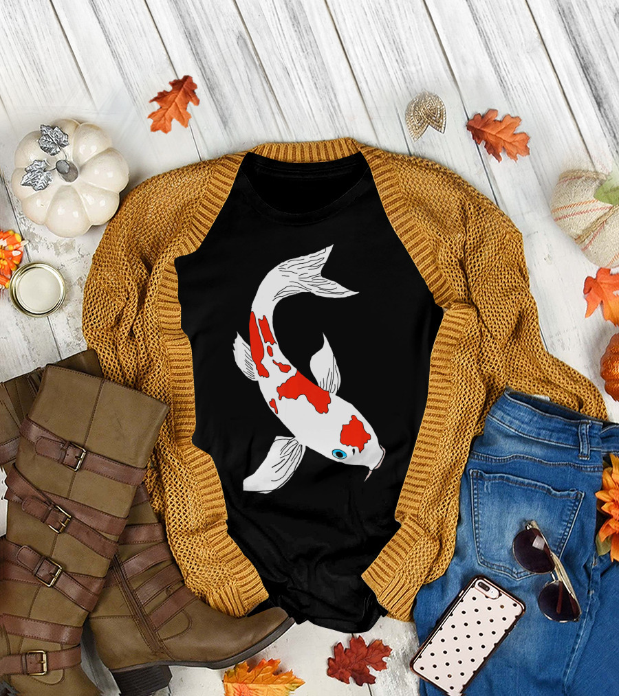 Koi Fish Carp Japanese Asian Nishikigoi T-Shirt