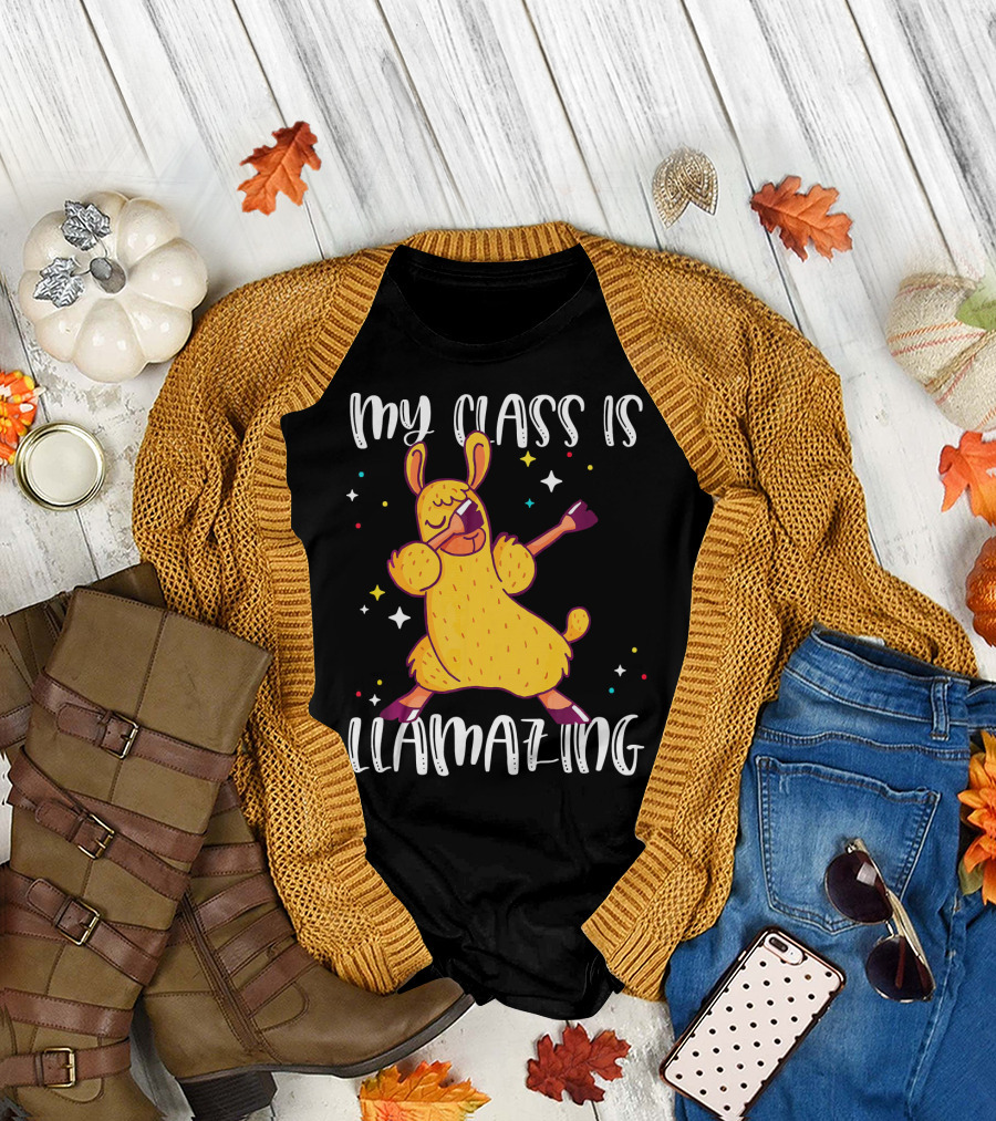 My Class Is Llamazing Alpaca Back To School T-Shirt
