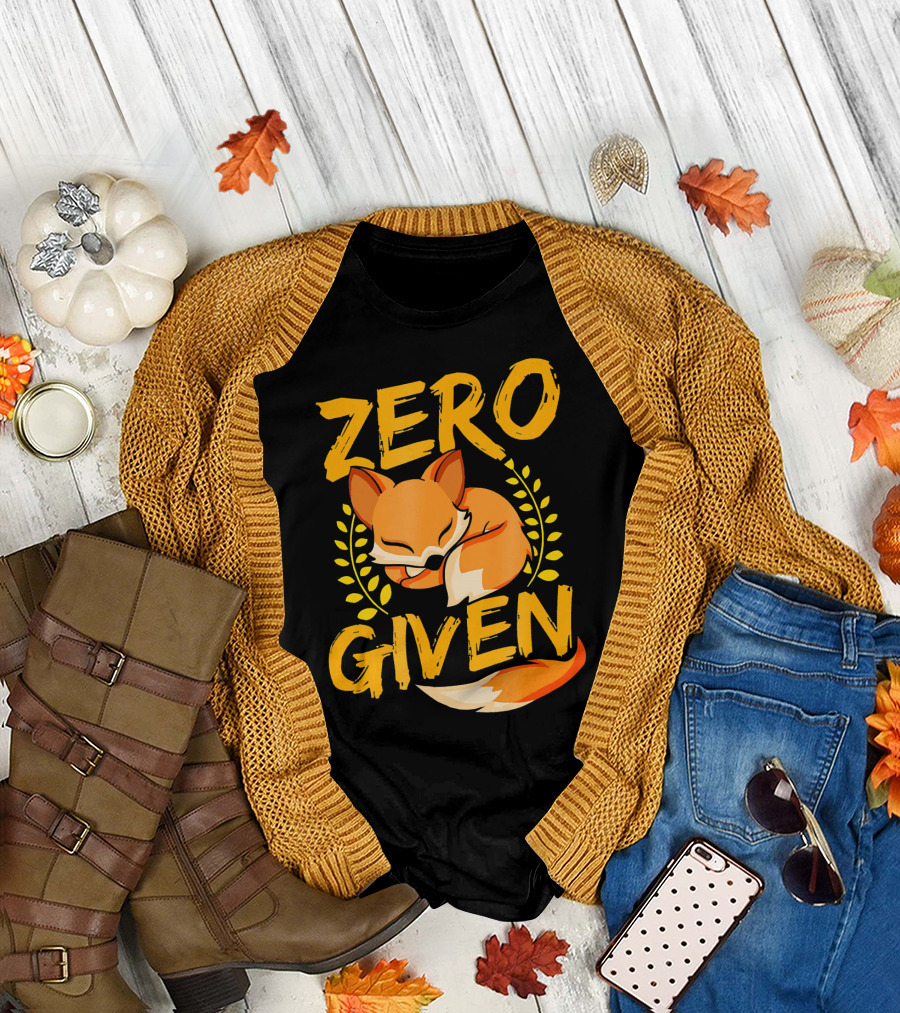 Zero Fox Given Awesome Fox T-Shirt