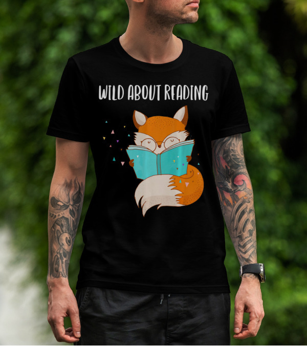 Wild About Reading Fox T-Shirt