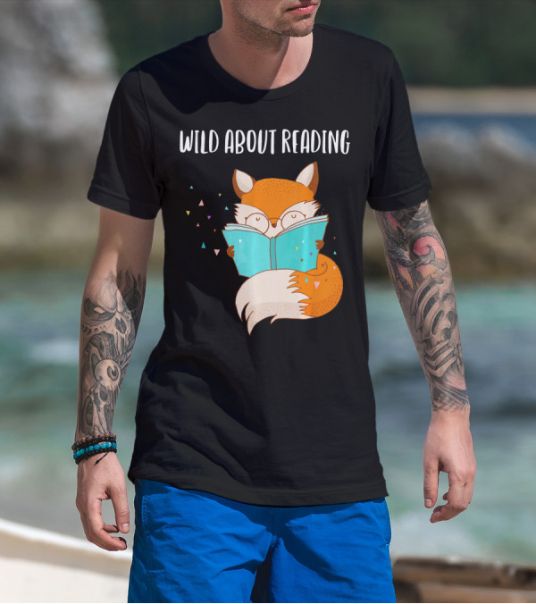 Wild About Reading Fox T-Shirt