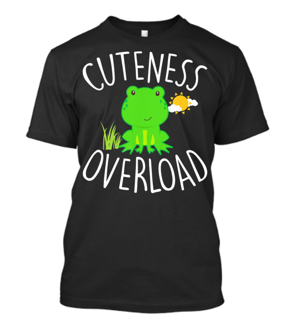 Cuteness Overload Cute Frog Lover T-Shirt