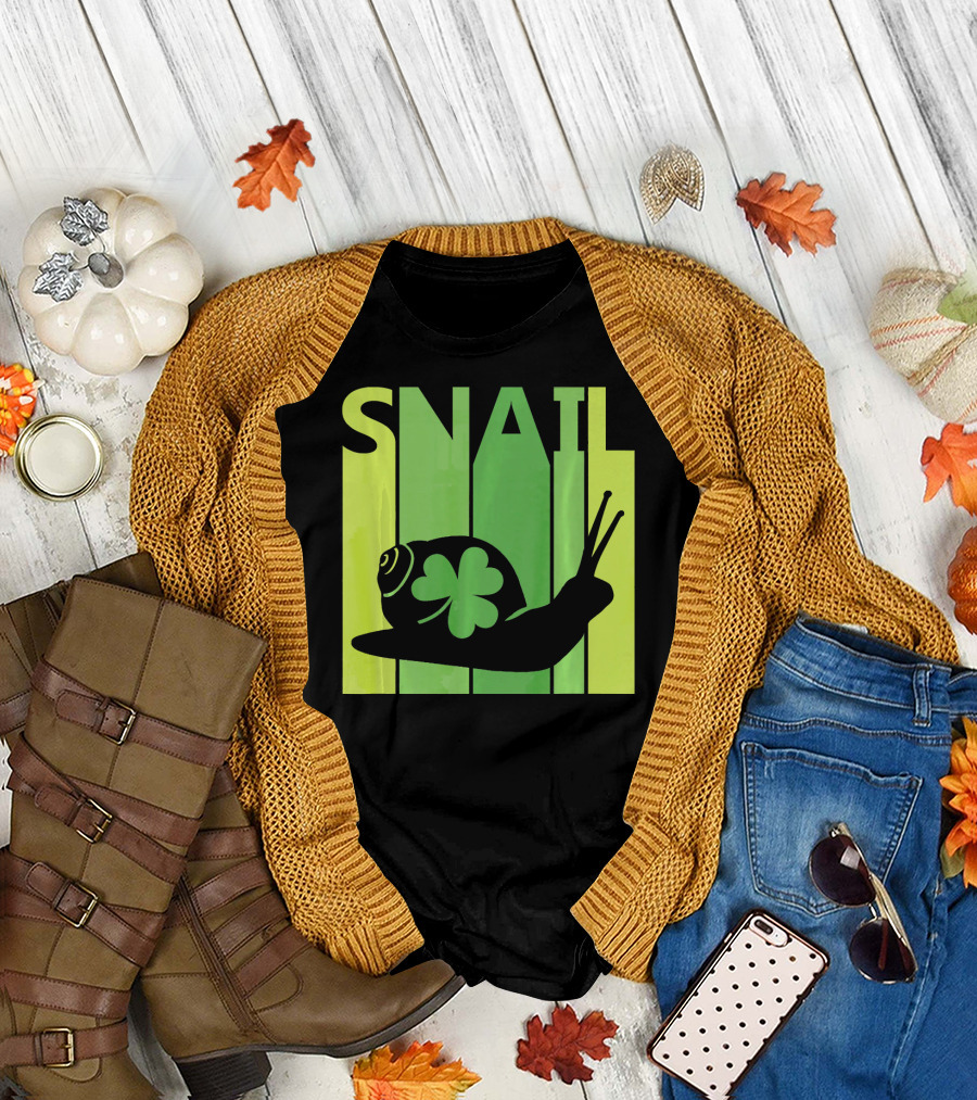 Lucky Snail Clover T-Shirt