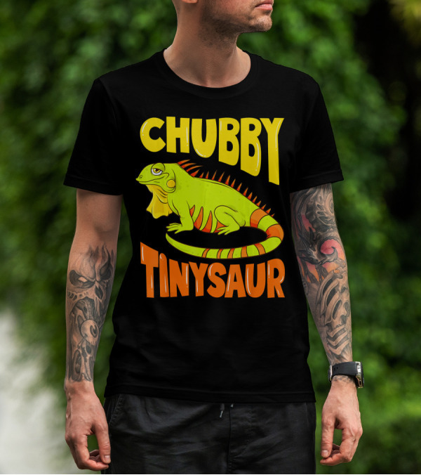 Chubby Tinysaur Iguana Lizard T-Shirt