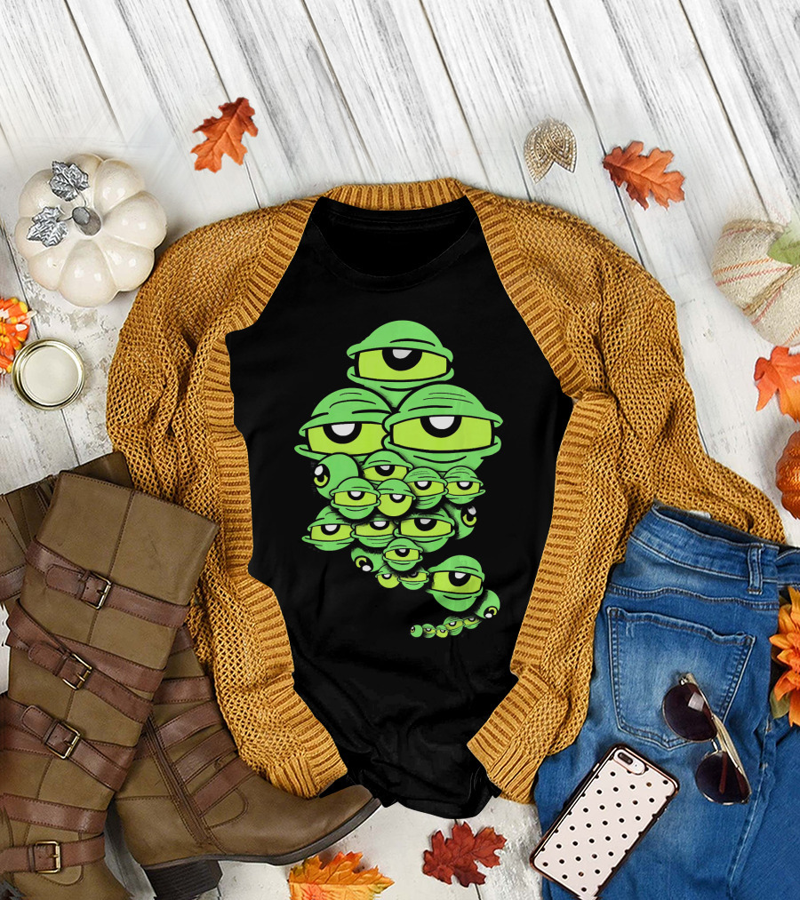 Rock Concert Festival Retro 80s Vintage Eye T-Shirt