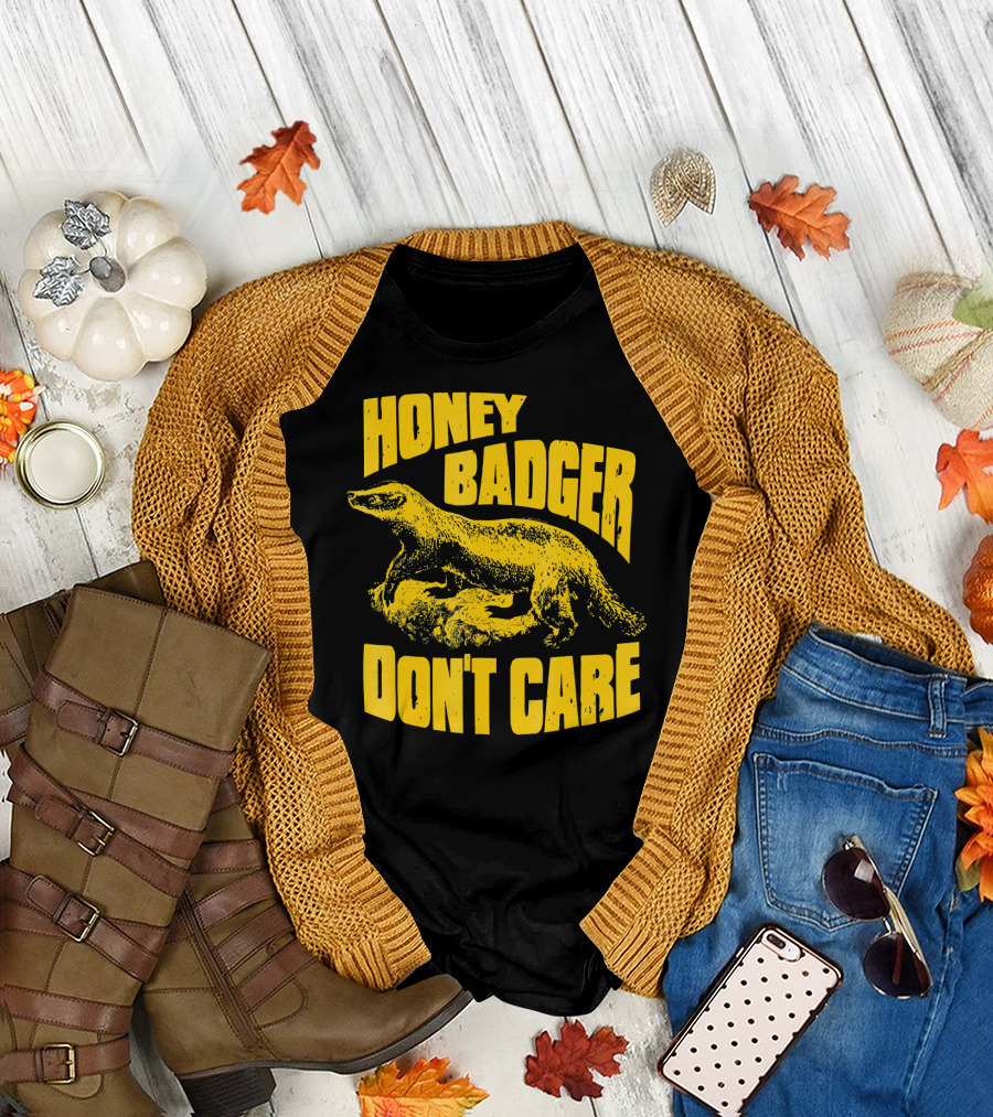Ripple Junction Honey Badger Don't Care T-Shirt