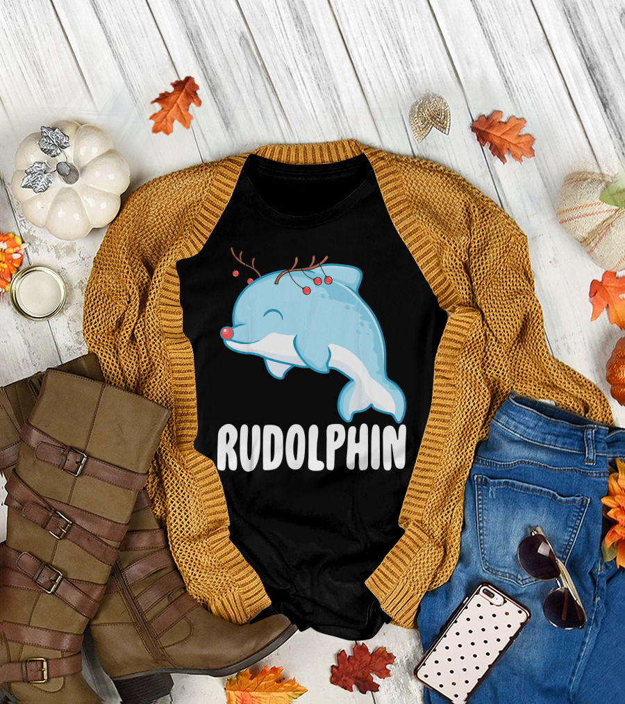 Rudolph Dolphin Kawaii Rudolfin T-Shirt