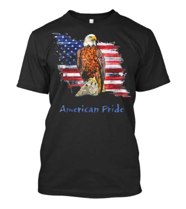 American Pride Flag Eagle T-Shirt
