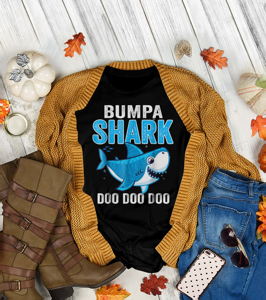 Bumpa Shark Doo Doo Doo Baby Shark Inspired Children's Song T-Shirt